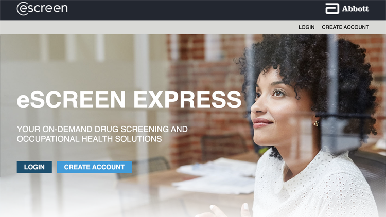 eScreen Express page